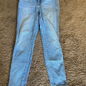 Madewell, 10" high-rise skinny jeans